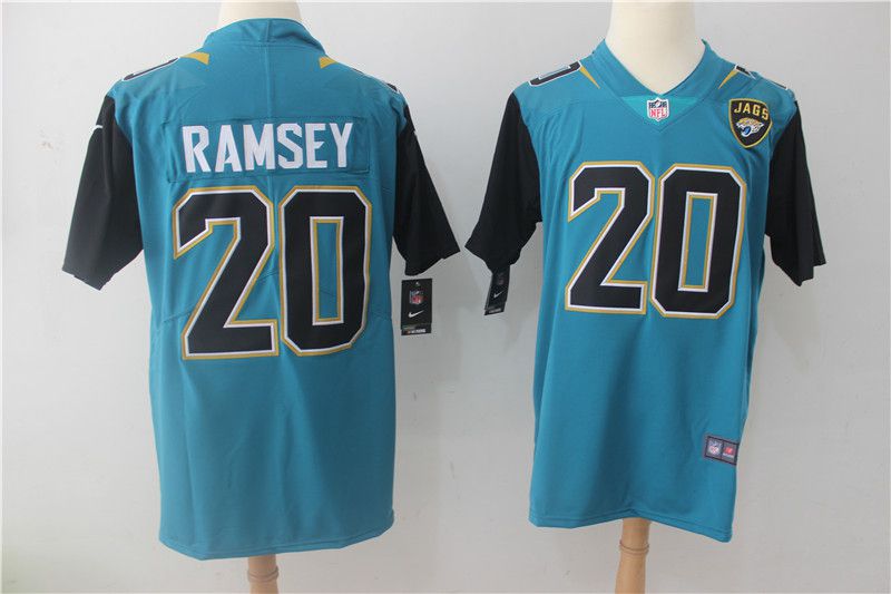 Men Jacksonville Jaguars 20 Ramsey Green Nike Vapor Untouchable Limited NFL Jerseys